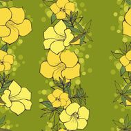 Seamless Floral Pattern N489