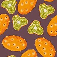 Seamless exotic fruit N2