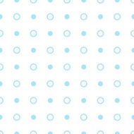 Vector geometric blue seamless patterns Dots simple background