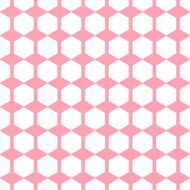 Vector geometric pink seamless pattern Hexagon backgrounds