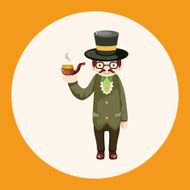 boy man cartoon theme elements N44