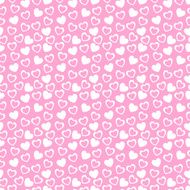 Seamless geometric pattern with hearts illustration N22