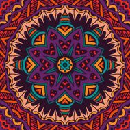Abstract Tribal vintage ethnic seamless pattern ornamental N3