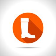 boot vector icon N9
