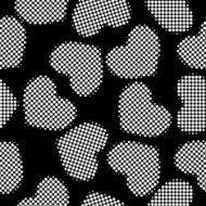 hearts halftone