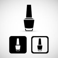 Vector nail polish Illustration EPS10 N7