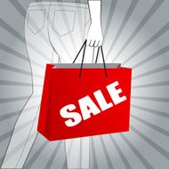 Sale design object by vector illustration N2