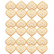 GOLD HEART BACKGROUND