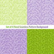 Set Textured Natural Seamless Patterns Backgrounds