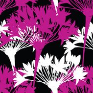 Seamless vector pattern with flowers N9