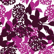 Seamless vector pattern with flowers N10