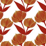 Seamless Floral Pattern N494