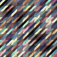 Houndstooth pattern on black background
