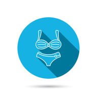 Lingerie icon Women underwear sign N10
