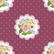 Seamless floral background N121