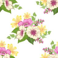 Seamless floral background N122
