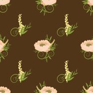 Seamless floral background N126