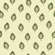 Leaf seamless vector pattern
