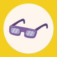 glasses theme elements vector eps N2