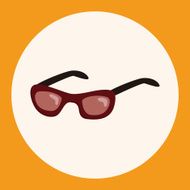 glasses theme elements vector eps N8