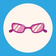 glasses theme elements vector eps N12