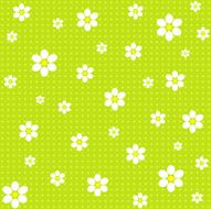 Classic vintage flower pattern N4