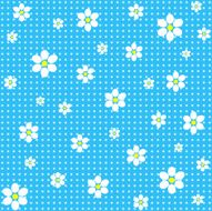 Classic vintage flower pattern N5
