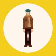 boy man cartoon theme elements N50