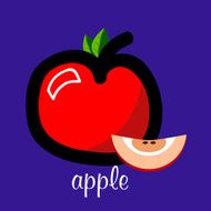 vector apple N2