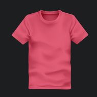 man&#039;s t-shirt in red N2