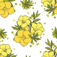 Seamless Floral Pattern N499