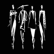 Beautiful Woman Silhouette N8