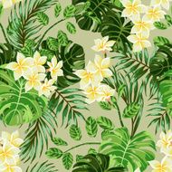 Seamless exotic pattern N15