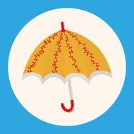 Umbrella theme elemets vector eps N2