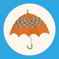 Umbrella theme elemets vector eps N4