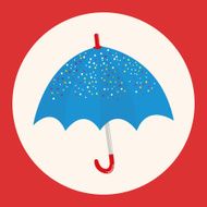 Umbrella theme elemets vector eps N6