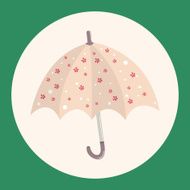 Umbrella theme elemets vector eps N8