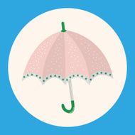 Umbrella theme elemets vector eps N11