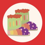 shoe style theme elements vector eps N9