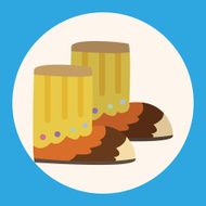 shoe style theme elements vector eps N11