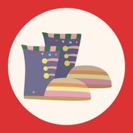 shoe style theme elements vector eps N13