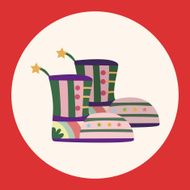 shoe style theme elements vector eps N14