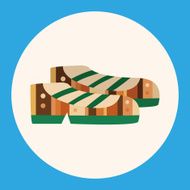 shoe style theme elements vector eps N15