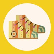 shoe style theme elements vector eps N18