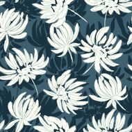 hand drawn flowers seamless pattern N3