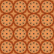 Seamless Vintage Lace Pattern (Vector) N21