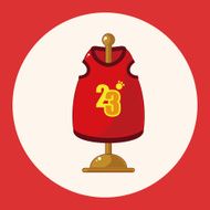 Pet Clothes theme element vector eps10