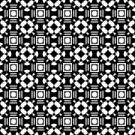 Abstract seamless pattern in black and white N13