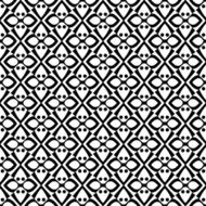 Abstract seamless pattern in black and white N15