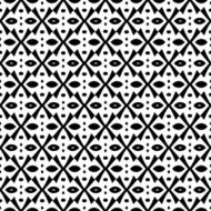 Abstract seamless pattern in black and white N17